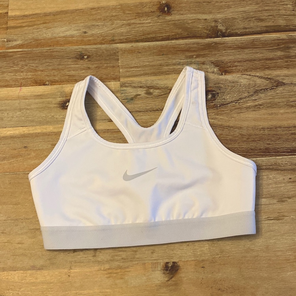 Nike Sports Bra White Like New Condition